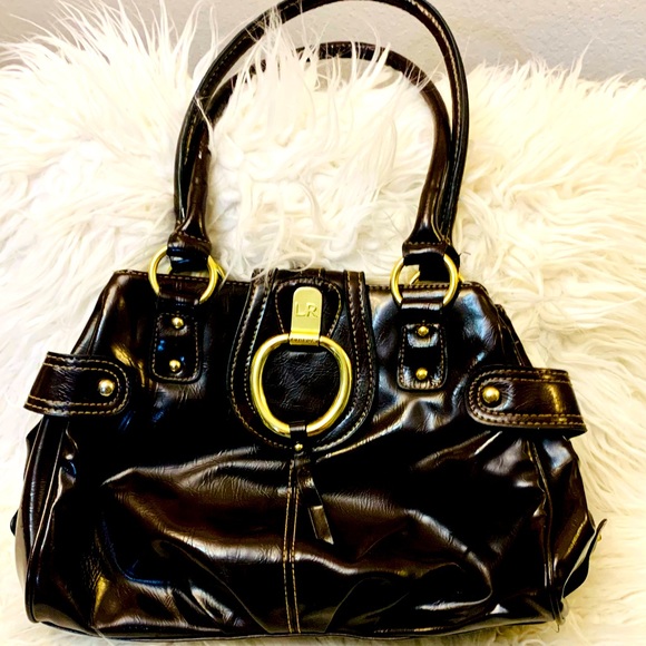 Beautiful Linea R dark brown pocket book with large gold buckle💕 - Picture 2 of 2